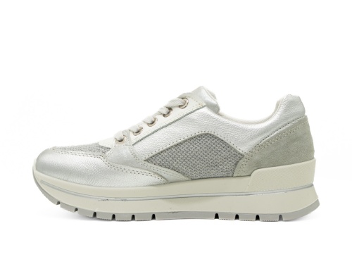 Женские кроссовки IMAC, серебряные фото 4
