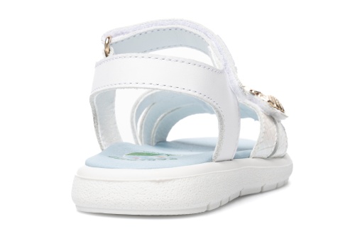 Босоножки Pablosky для девочки, белые фото 3