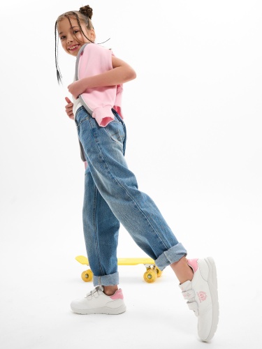 Кроссовки Pablosky для девочки, розовые фото 5