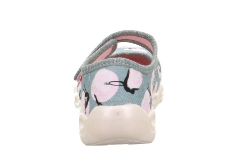 Тапочки Superfit для девочки, серые фото 5