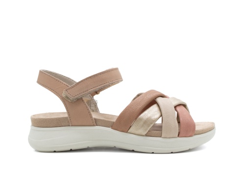 Женские босоножки IMAC, бежевые фото 2