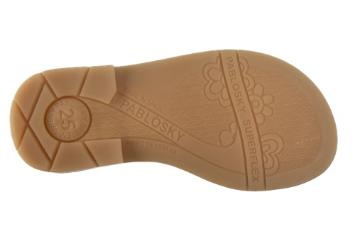 Босоножки Pablosky для девочки, белые фото 7