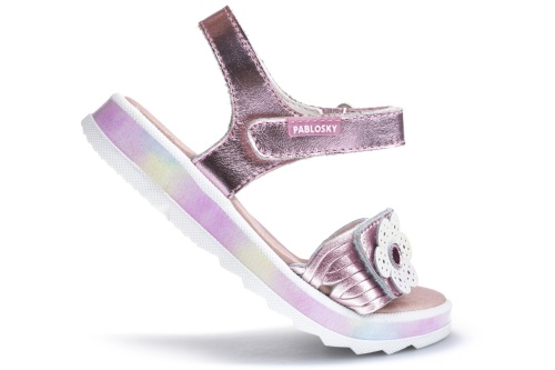 Босоножки Pablosky для девочки, розовые фото 5