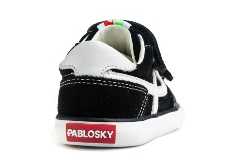 Кеды Pablosky для мальчика, чёрные фото 3
