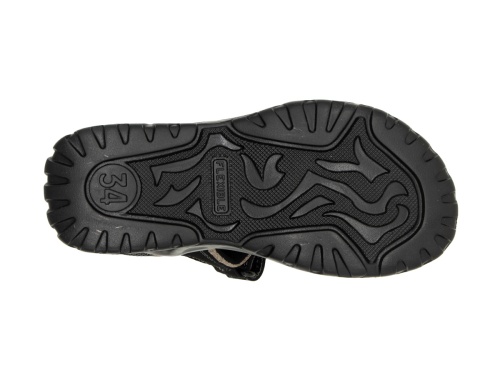 Сандалии IMAC для мальчика, чёрные фото 7