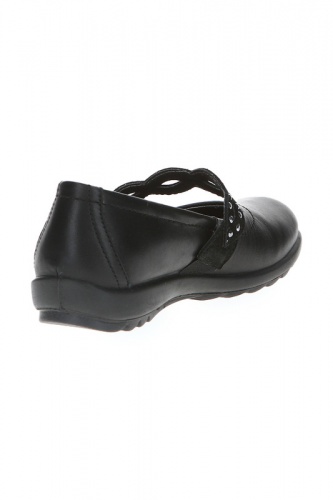 Туфли IMAC для девочки, чёрные фото 4