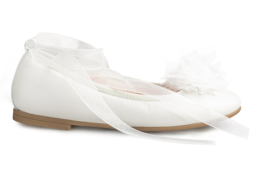 Туфли Paola для девочки, бежевые фото 2