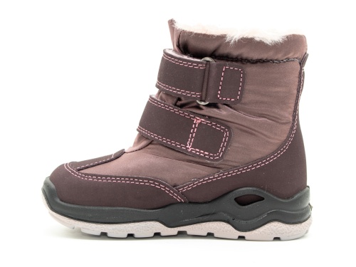 Ботинки IMAC для девочки, бордовые фото 4