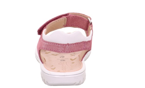 Босоножки SUPERFIT для девочки, розовые фото 5