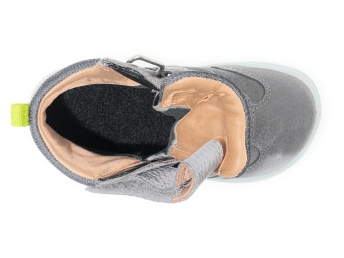 Ботинки Superfit для мальчика, серые фото 11