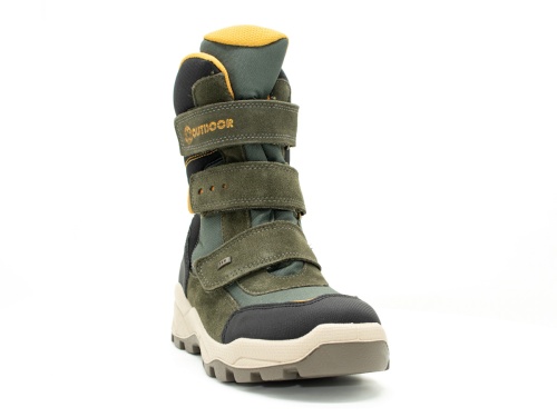 Ботинки IMAC для мальчика, зелёные фото 3