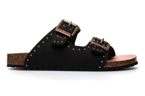 Сандалии БИО Paola для девочки, чёрные фото 2