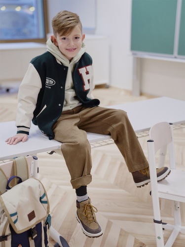 Ботинки Superfit для мальчика, коричневые фото 3