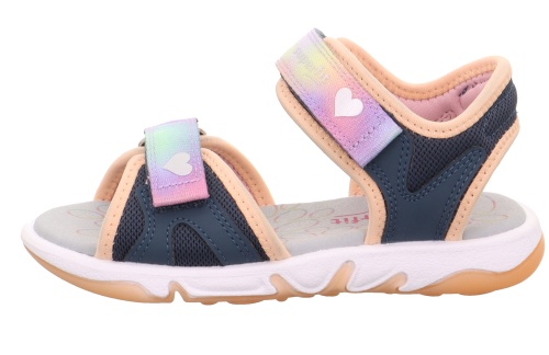 Босоножки Superfit для девочки, синие фото 2