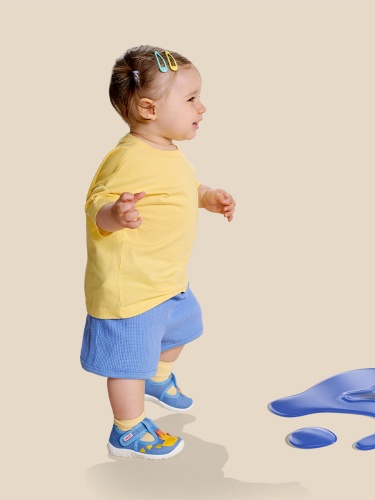 Тапочки SUPERFIT для мальчика, голубые фото 2