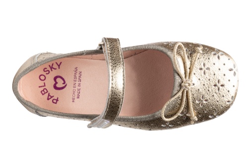 Туфли PABLOSKY для девочки, золотые фото 4