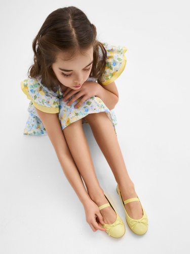 Туфли Pablosky для девочки, жёлтые фото 2