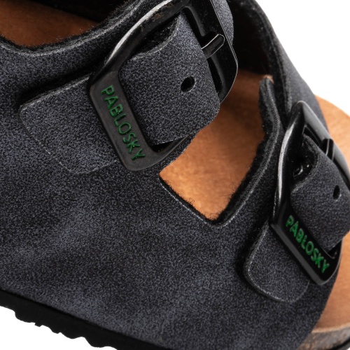 Сандалии БИО Pablosky для мальчика, серые фото 6