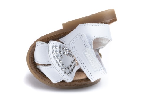 Босоножки Pablosky для девочки, белые фото 6