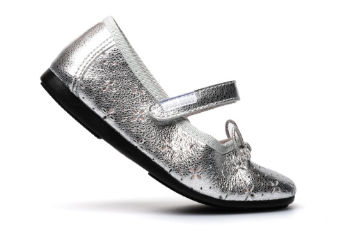 Туфли Pablosky для девочки, серебряные фото 5