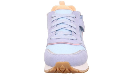 Кроссовки Superfit для девочки, голубые фото 3