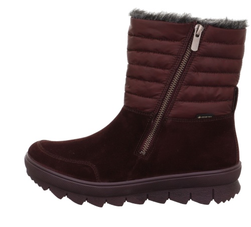 Женские полусапоги Legero, бордовые фото 2