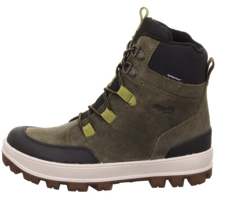 Ботинки Superfit для мальчика, зелёные фото 2