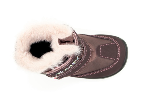 Ботинки IMAC для девочки, бордовые фото 6