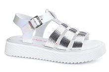 Босоножки Paola для девочки, серебряные