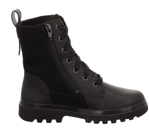 Ботинки Superfit для девочки, чёрные фото 4