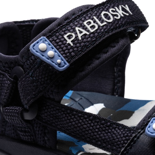 Сандалии Pablosky для мальчика, синие фото 7