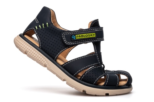 Сандалии Pablosky для мальчика, синие фото 5