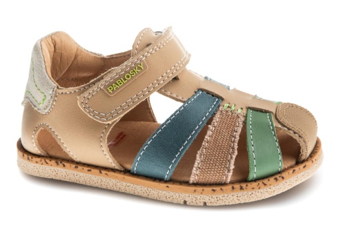 Сандалии Pablosky для мальчика, коричневые