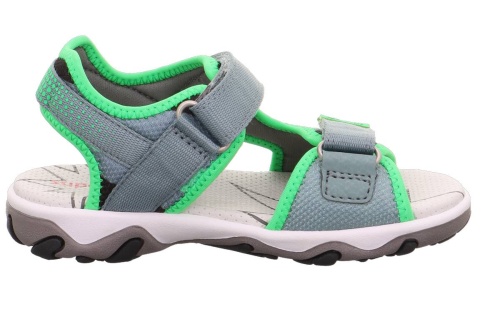 Сандалии Superfit для мальчика, зелёные фото 4