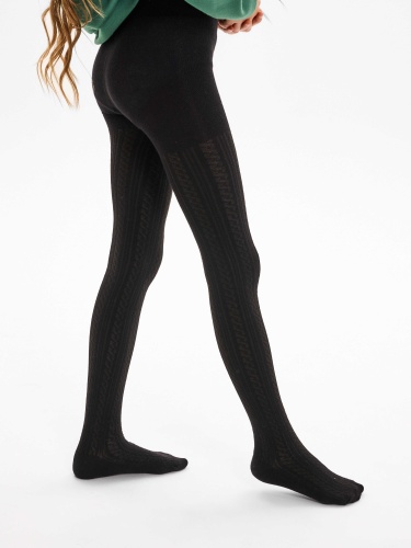 Колготки Pablosky детские, чёрные фото 5