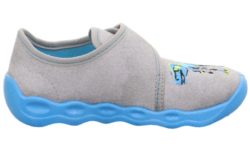 Тапочки Superfit для мальчика, серые фото 4