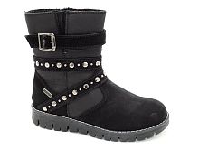 Полусапоги IMAC для девочки, чёрные