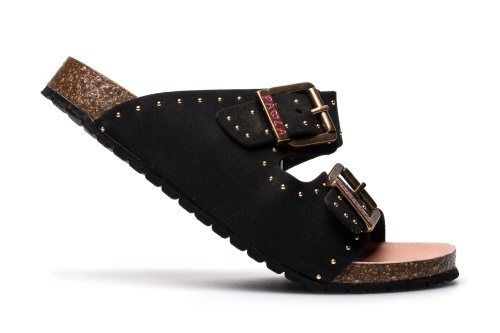 Сандалии БИО Paola для девочки, чёрные фото 5