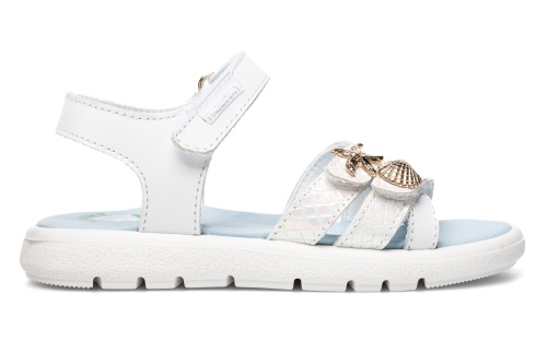 Босоножки Pablosky для девочки, белые фото 2