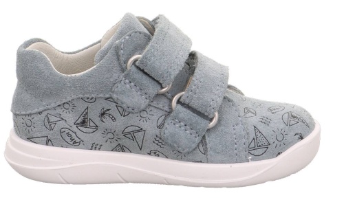 Полуботинки Superfit для мальчика, серые фото 4