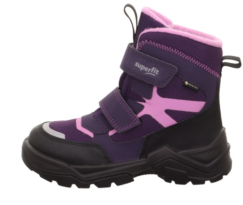 Ботинки Superfit для девочки, фиолетовые фото 2