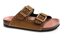 Сандалии БИО Paola для девочки, коричневые