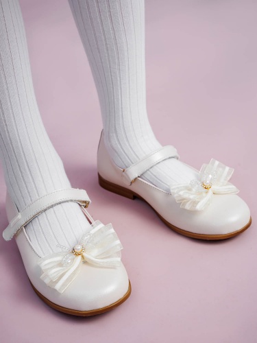 Туфли PABLOSKY для девочки, бежевые фото 4