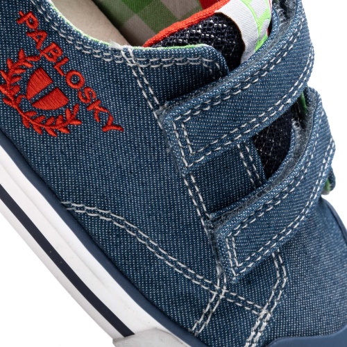 Кеды Pablosky для мальчика, синие фото 7