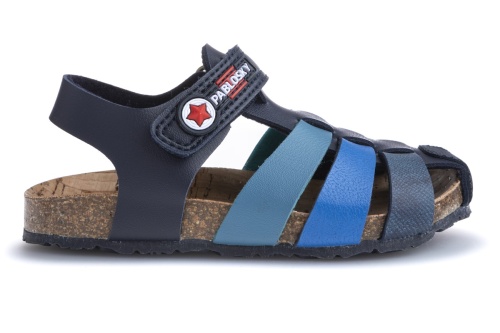 Сандалии БИО Pablosky для мальчика, синие фото 2