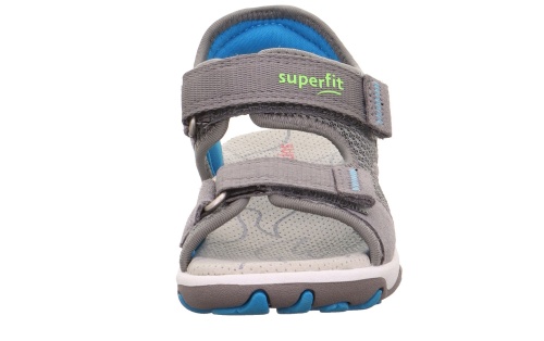 Сандалии SUPERFIT для мальчика, серые фото 3