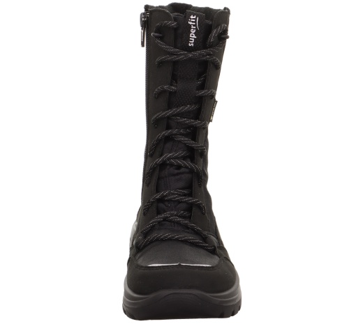 Ботинки Superfit для девочки, чёрные фото 3