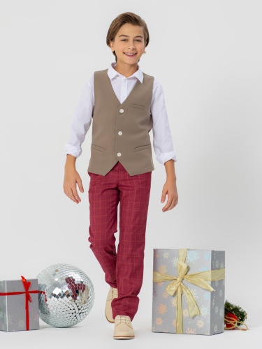 Полуботинки PABLOSKY для мальчика, бежевые фото 4