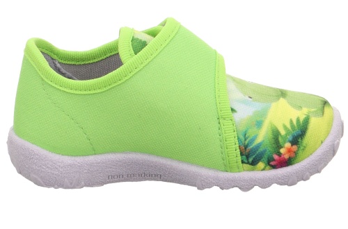 Тапочки Superfit для мальчика, зелёные фото 4