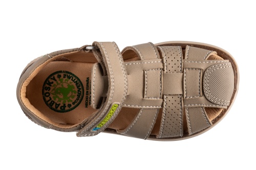 Сандалии Pablosky для мальчика, бежевые фото 4